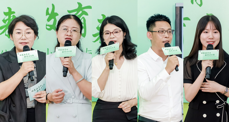 图4 韦霞院长、高梅花校长、欧阳丽华校长、李晓宇校长、林梓晴老师.jpg